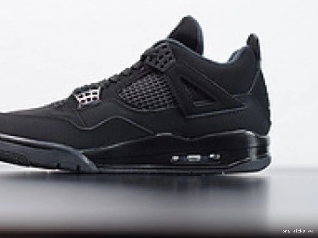 Rep CU1110-010 Black Air 4 Cat (2020) Jordan 0819